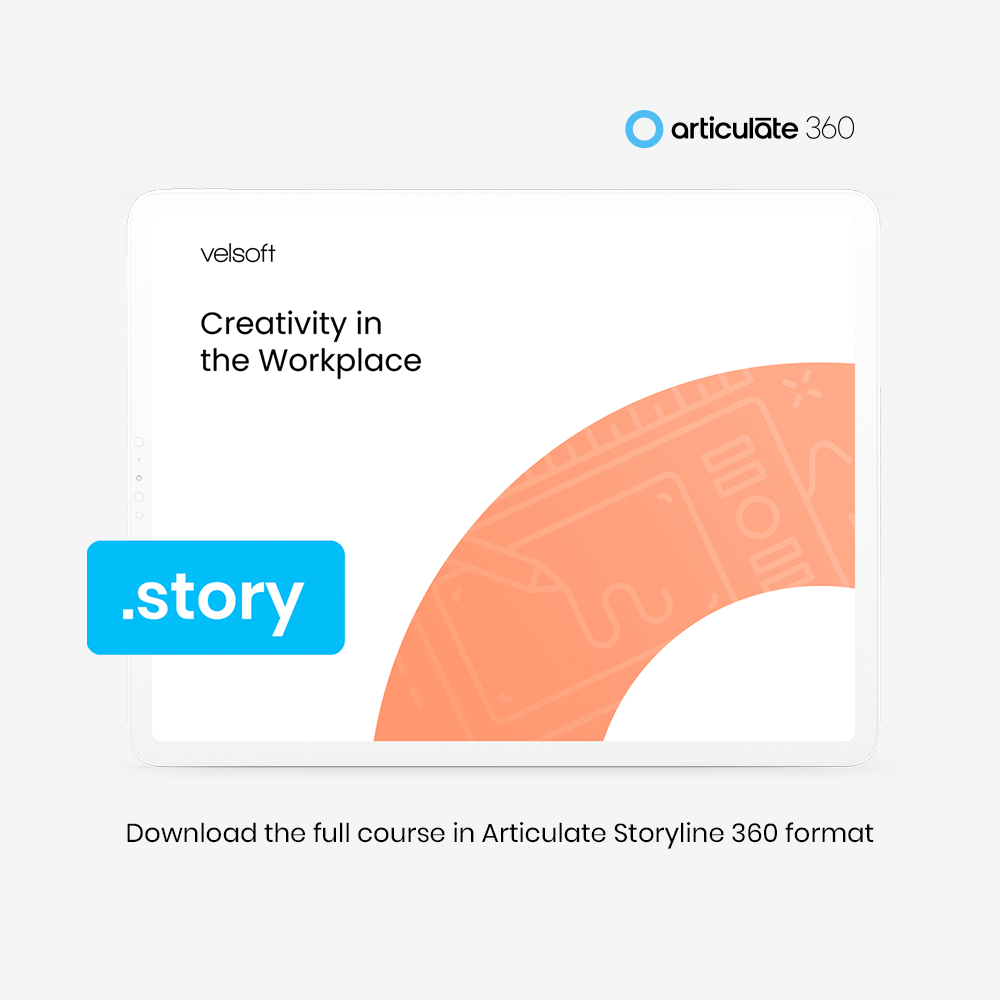 Creativity in the Workplace Training Material (Storyline Master File)